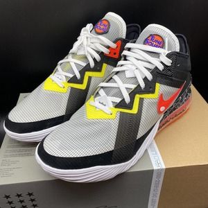 Nike LeBron 18 Low Space Jam Sylvester Tweety Shoe Sneakers CV7562-103 Size 12.5